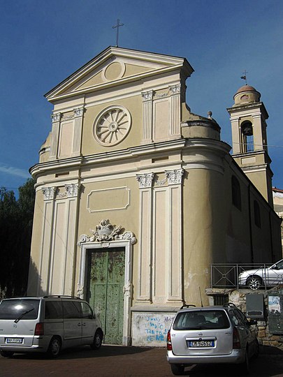 Kerkje ergens in San Remo