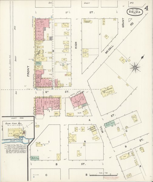 File:Sanborn Fire Insurance Map from Selma, Fresno County, California. LOC sanborn00849 002-4.tif