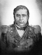 Pedro Santana and Buenaventura Báez, the caudillos who led the Dominican Republic during its first republican period