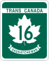 Saskatchewan Highway 16 shield