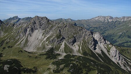 Sattelkopf from Northeast