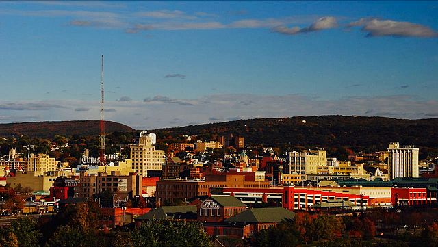 Image: Scranton, Pennsylvania's skyline    Scranton, Pennsylvania   is the largest city in the northeastern part of Pennsylvania  2014 07 07 21 52