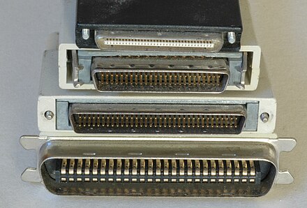 Assorted Parallel SCSI connectors