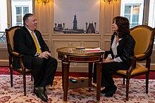 Secretary Pompeo Participates in an Interview with Laure Mandeville (50610577192).jpg