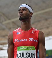 Javier Culson, zweifacher Vizeweltmeister (2009/2011) und 2012 Olympiadritter, kam auf den sechsten Platz