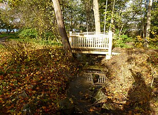 Skärholmsbäcken vid Skärholmens gård