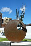 Escultura memorial em Sydney dedicada a pessoas que perderam a vida no trabalho