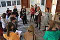 Beginn der Stadtführung im Schloss Mirabell