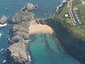 Playa de Somocuevas (Piélagos, Cantabria)