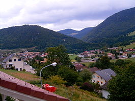 Sonceboz-Sombeval Dorf