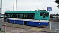 English: The rear of Southdown PSV 114 (LK55 AEA), a Dennis Dart SLF/East Lancs Myellennium, at Horley station interchange, Horley, Surrey, laying over out of service, between duties on route 424. Route 424 is a new route that was introduced on 28 August 2010 as part of Phase 1 of Surrey County Council's Bus Review, to partially replace route 324. The buses allocated to the route are four of these Dennis Dart SLF/East Lancs Myllenniums, that are loaned to Southdown PSV by Surrey County Council. The buses were originally purchased for the Ride Pegasus school bus scheme set up by Surrey CC (and run under contract by First Berkshire). There were 22 buses in total. Surrey CC stopped the scheme in July 2010, as it cost too much to run, and so the 22 buses were loaned to other bus companies for use on normal routes that had been revised as part of the Bus Review - which was ongoing at the time.