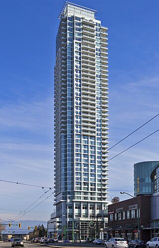 <span class="mw-page-title-main">Sovereign (building)</span> Skyscraper in Metrotown, Burnaby, British Columbia, Canada