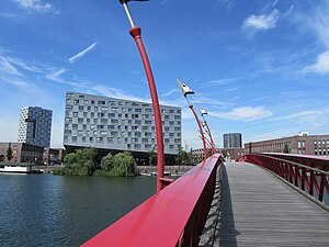Modern architecture in the Eastern Docklands o...