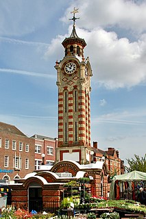 <span class="mw-page-title-main">Epsom</span> Town in Surrey, England