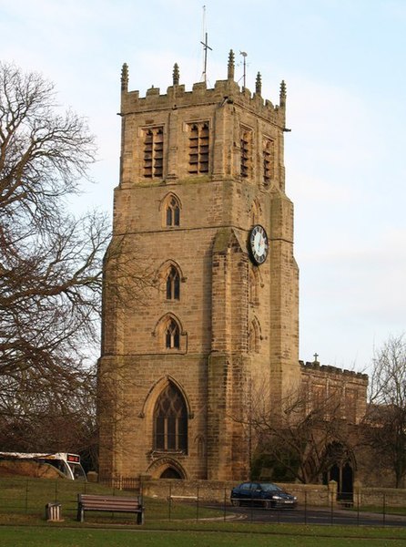 File:St Gregory's Church tower - geograph.org.uk - 636596.jpg