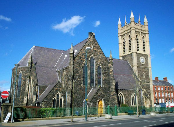 St Mark's Church of Ireland in central Portadown