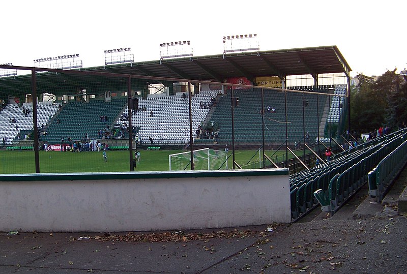 File:Stadion TJ Bohemians, od Sportovní ulice.jpg