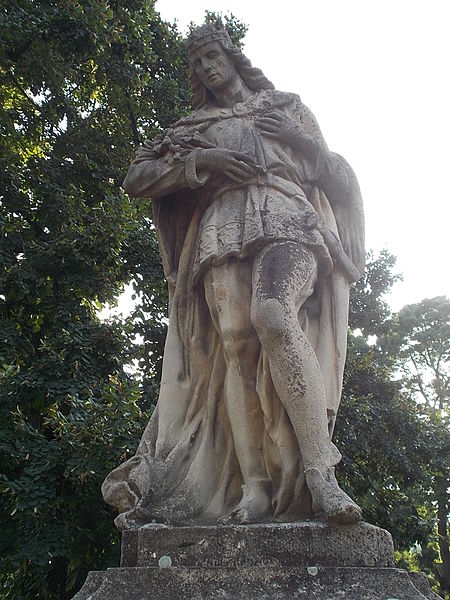 Image: Statue of Saint Emeric by Lajos Krasznai in 1931.   Gödöllő