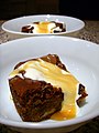 Sticky toffee pudding