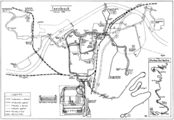 Le réseau de tramway et de trolleybus en 1996.