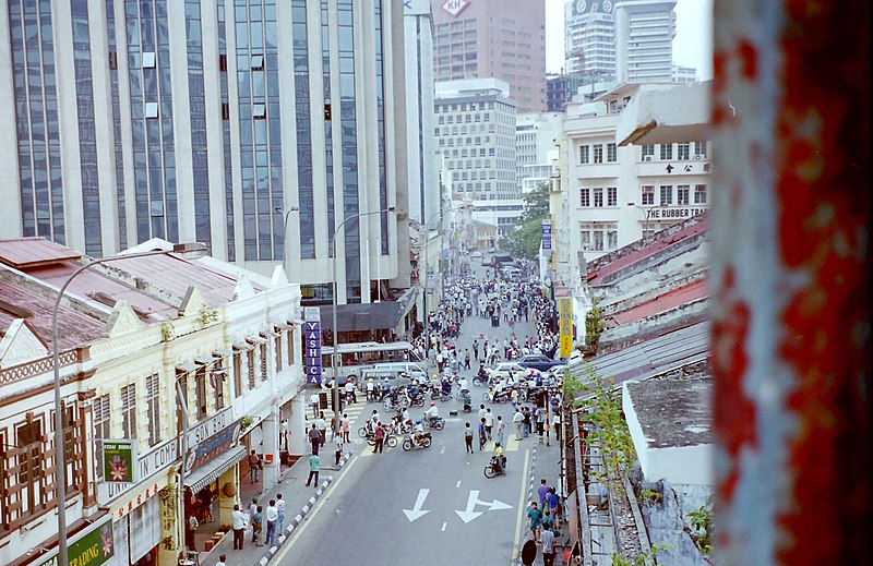 File:Street protests in Kuala Lumpur after Anwar Ibrahim's sentencing, April 1999.jpg