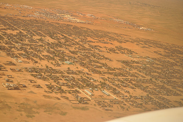 Vista aérea de El-Fasher