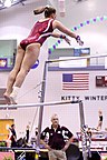 TWU Gymnastics (Bars) Amy Winczura (5694030475).jpg