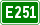 Tabliczka E251.svg