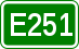 Europese weg 251