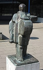 Photograph of statue