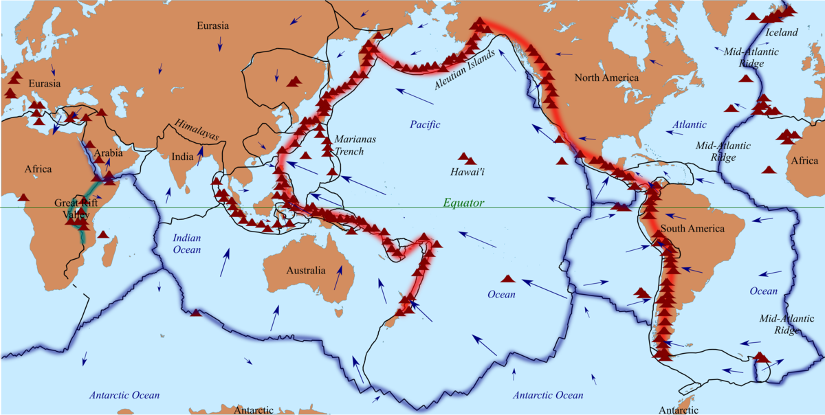 環太平洋地震帶 火環