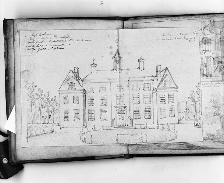 File:Tekening Huis Bosdal uit schetsboek Dirk Verrijk - Prinsenbeek - 20183309 - RCE.jpg