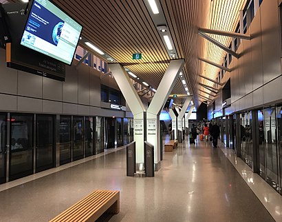 Comment aller à Toronto Pearson Terminal 1 Station en transport en commun - A propos de cet endroit