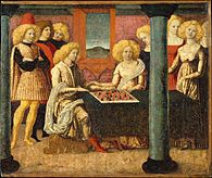 Франческо ди Джорджо. Шахматисты. Около 1475 г. Музей Метрополитен, Нью-Йорк