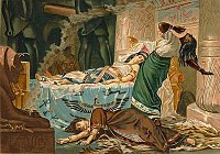 The Death of Cleopatra por Juan Luna, 1881