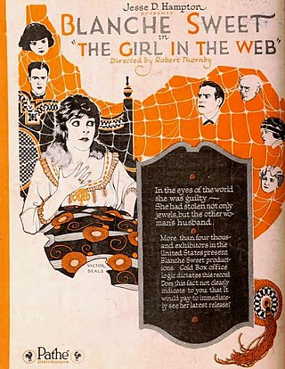 <i>The Girl in the Web</i> 1920 film