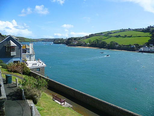 The Salcombe Estuary - with Passenger Ferry - geograph.org.uk - 2898952