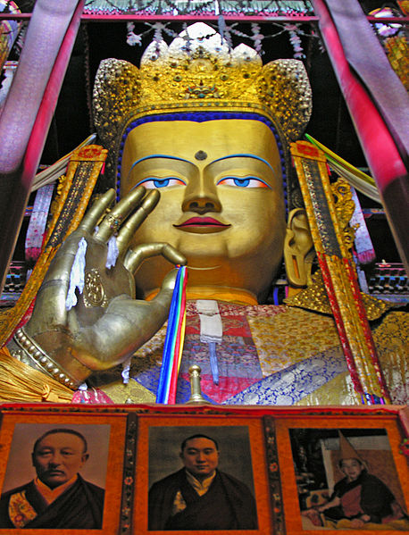 File:Tibet-6048 - Largest Sitting Maitreya Buddha.jpg