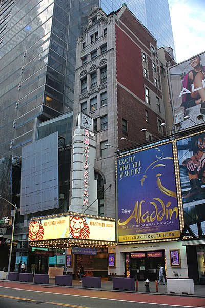 New Amsterdam Theatre in New York City