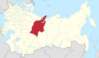 Localizarea Guberniei Tobolsk