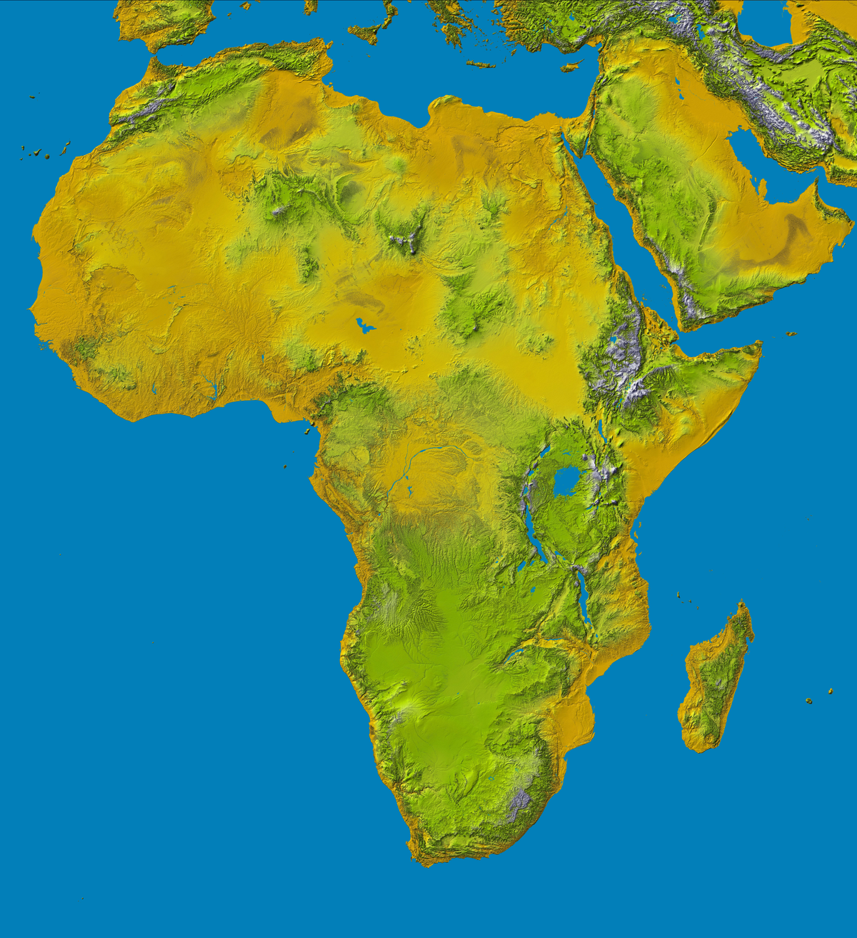 A Africa Equatorial do oeste