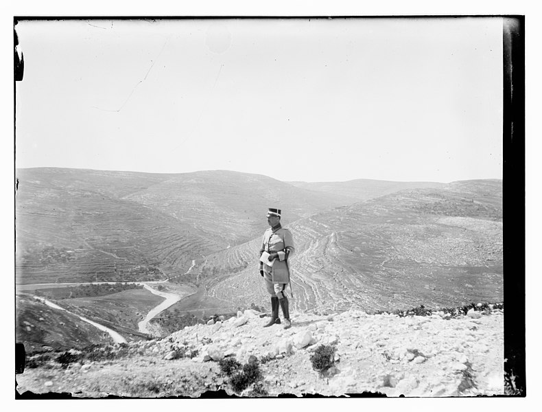 File:Turkish officer and view of trenches LOC matpc.11605.jpg
