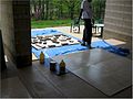 Need indoor and outdoor space to glue .. because it rains often in the spring in some places