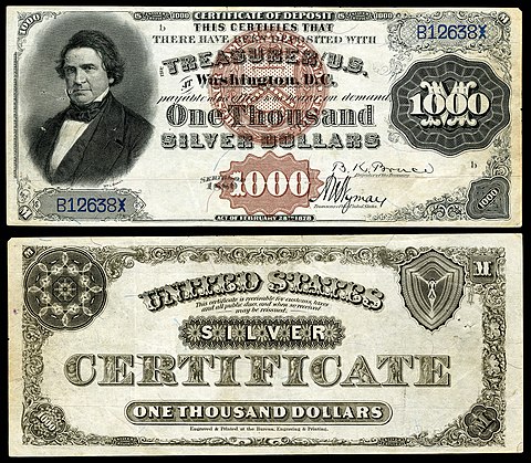 Series 1880 $1,000 William Marcy