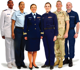 <span class="mw-page-title-main">Uniforms of the United States Coast Guard</span> Uniforms worn by the US Coast Guard