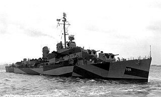 USS <i>Gainard</i> Allen M. Sumner-class destroyer