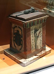 Coffret funéraire ou boîte ouchebti. Troisième Période intermédiaire, XXIIe-XXIIIe dynastie (v.1069-664 AEC)