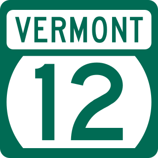 <span class="mw-page-title-main">Vermont Route 12</span> North-south state highway in Vermont, US