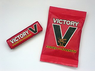 <span class="mw-page-title-main">Victory V</span> British brand of liquorice-flavoured lozenges