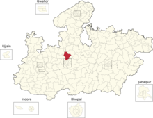 Vidhan Sabha constituencies of Madhya Pradesh (149-Berasia).png